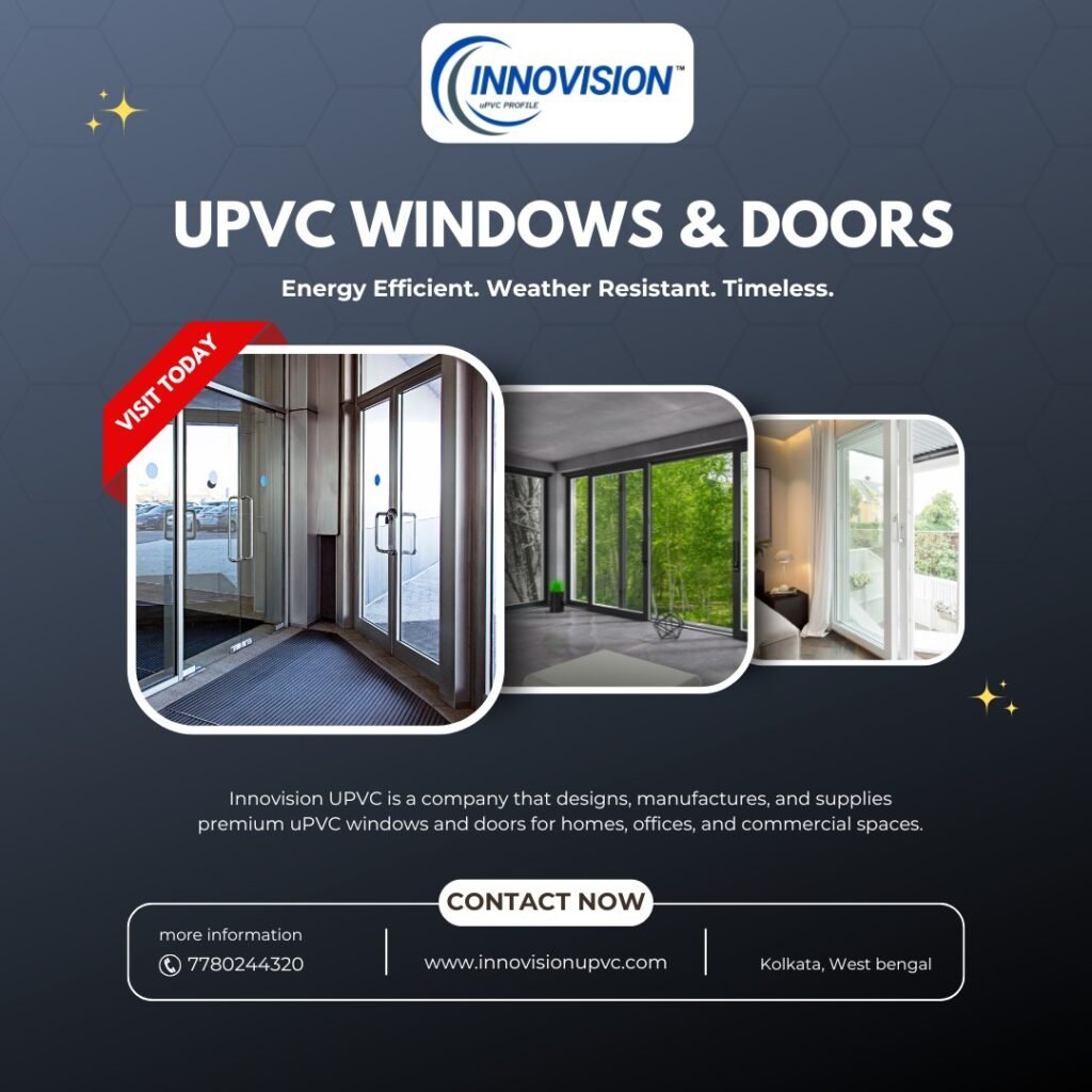 Noise Pollution in Kolkata? Switch to Soundproof UPVC Windows